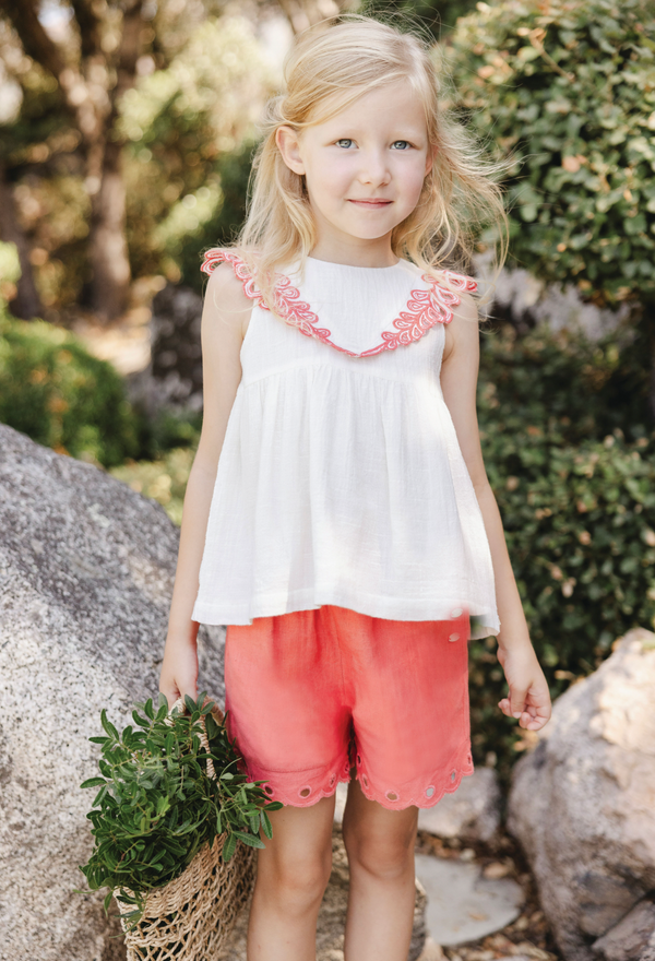 TRESOR D'ETE SHORTE - corail