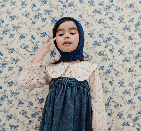 LOOSE STRAPS DRESS AC083A - DENIM