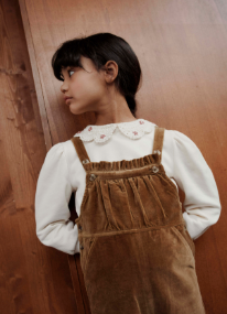 CROCHET COLLAR SWEATSHIRT AC001 - CREME