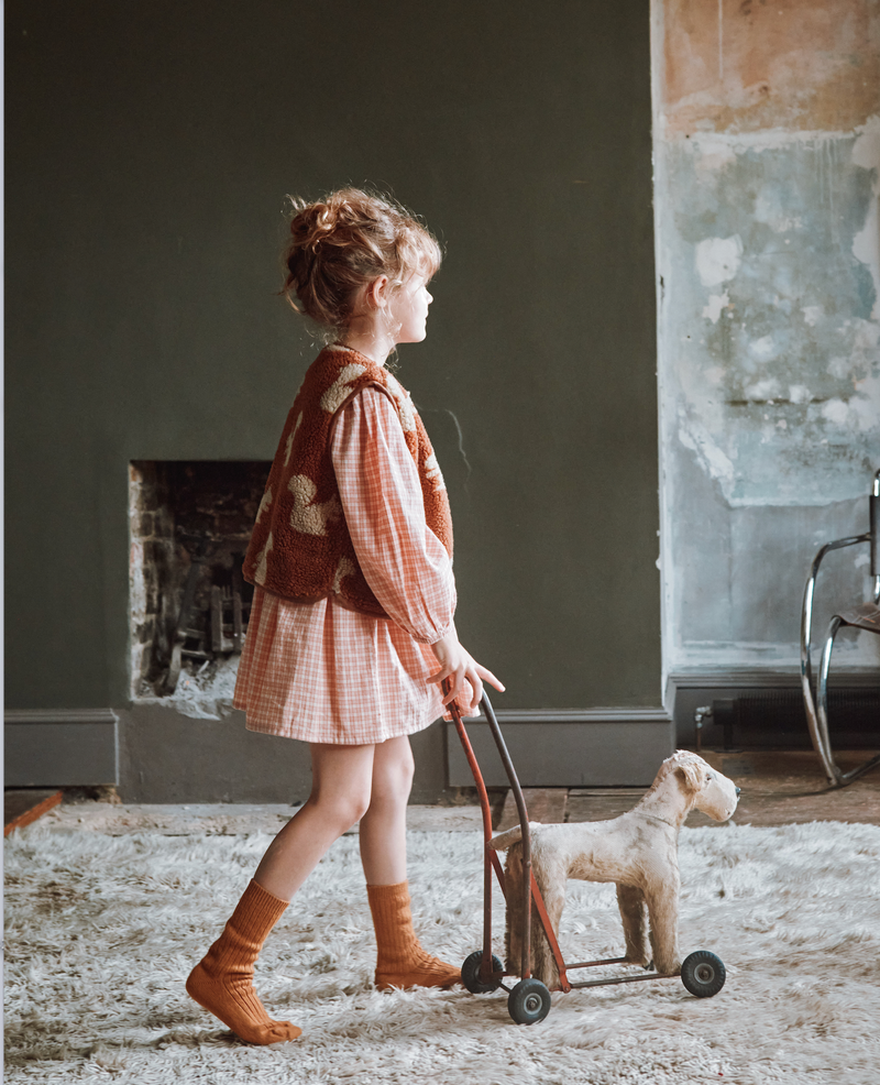 SLEEVELESS JACKET AC175 - ECUREUIL