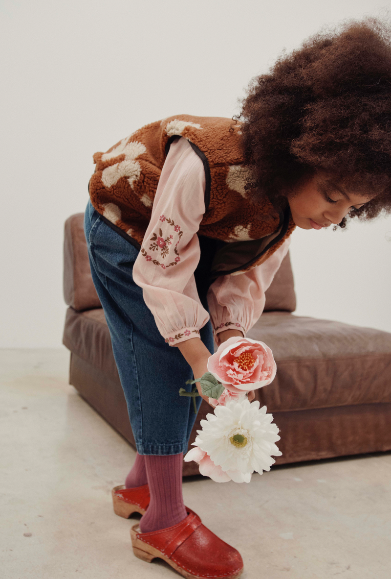 SLEEVELESS JACKET AC175 - ECUREUIL