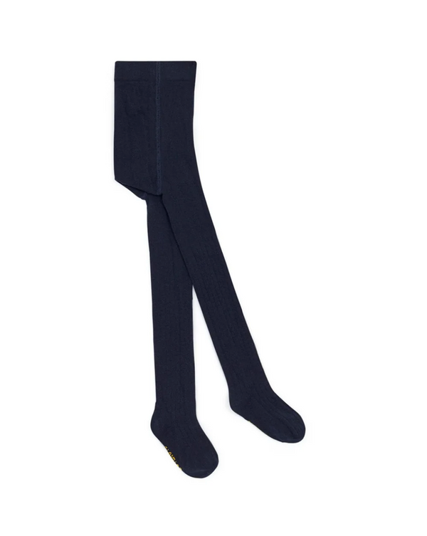 COLLANTS COTES FILLE - NAVY BONTON