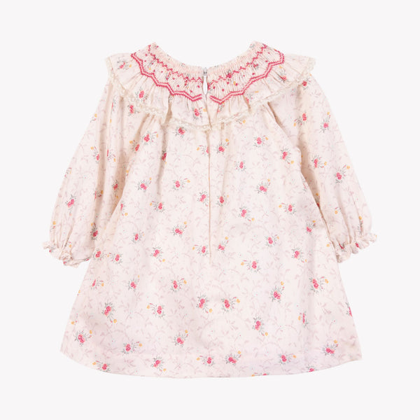 PREMIER TROUSSEAU FILLE ROBE1 - Nacre (30000)