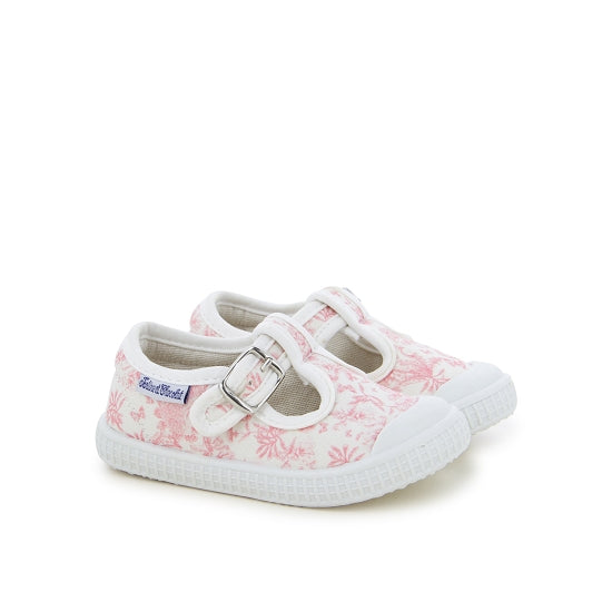 T&C 14 BABIES - JOUY ROSE PRINT TOILE