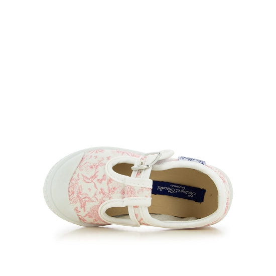 T&C 14 BABIES - JOUY ROSE PRINT TOILE