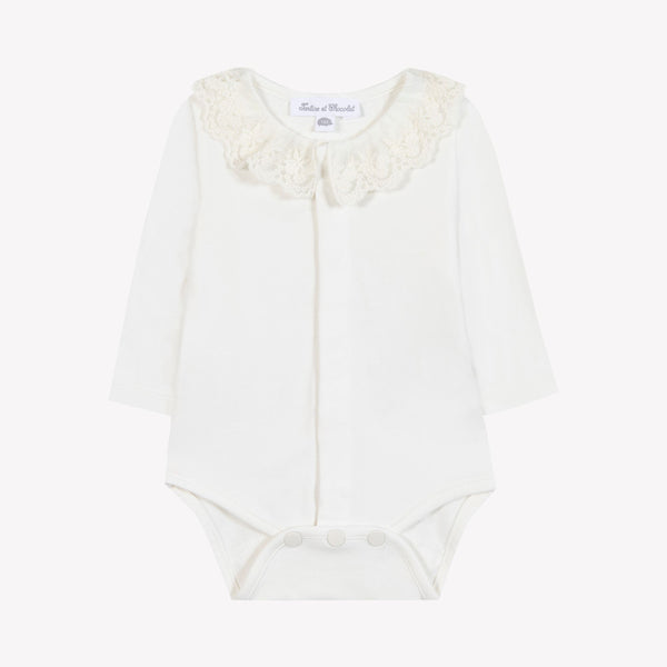 PREMIER TROUSSEAU MIXTE BODY3 - Nacre (CB11020)