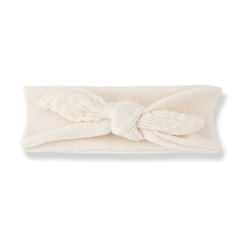 INES SOFT CAPSULE FLEECE bandeau - ecru
