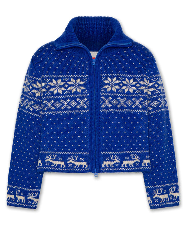 bo cardigan - bright blue