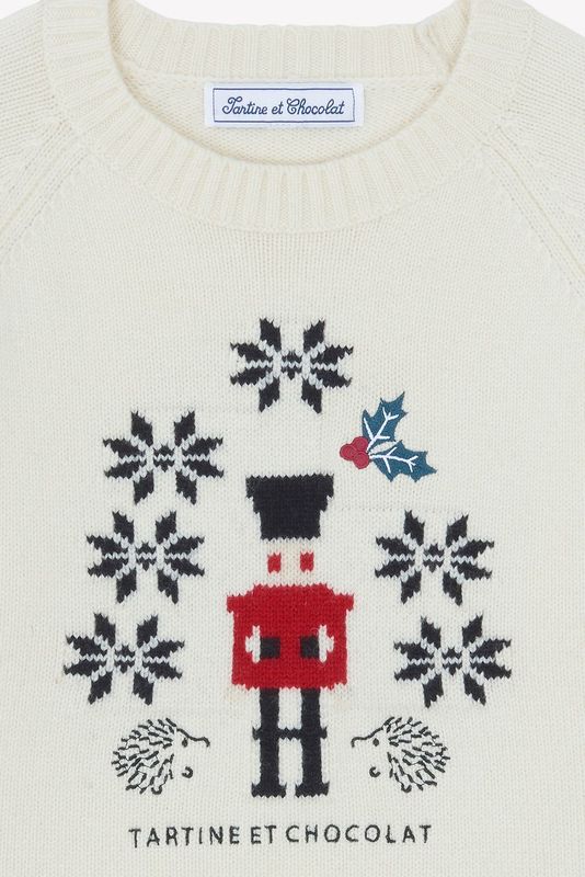 CAPSULE NOEL PULL H - Nacre