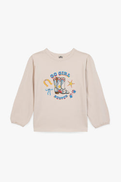 GO GIRL Tee-Shirt - MOUTON BB10072