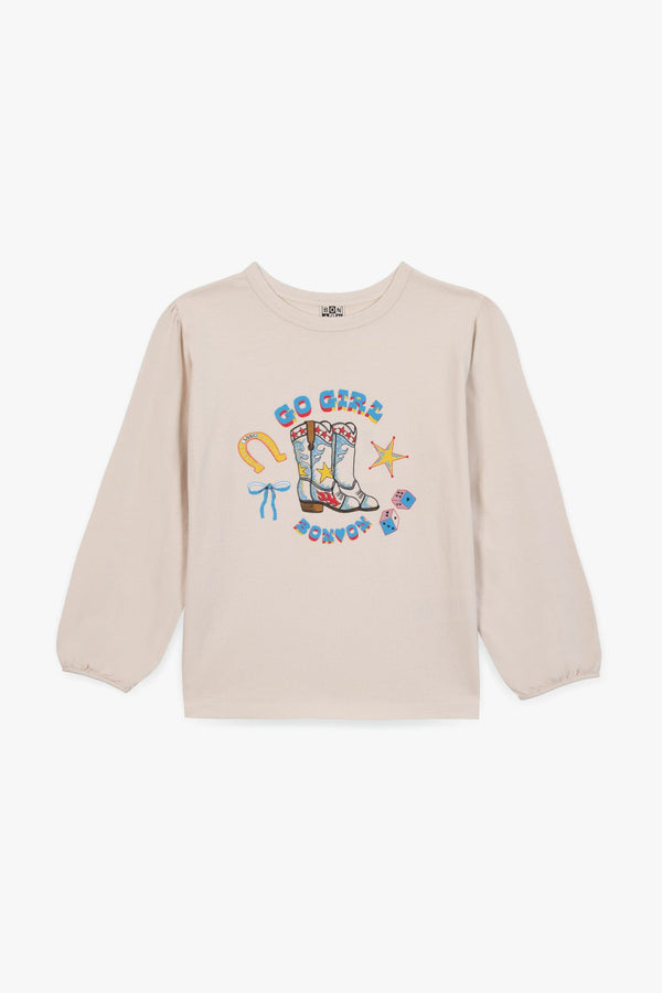 GO GIRL Tee-Shirt - MOUTON BB10072