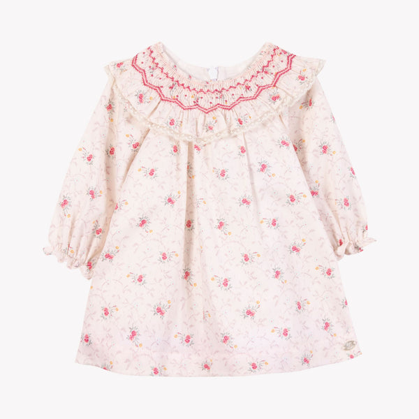 PREMIER TROUSSEAU FILLE ROBE1 - Nacre (30000)