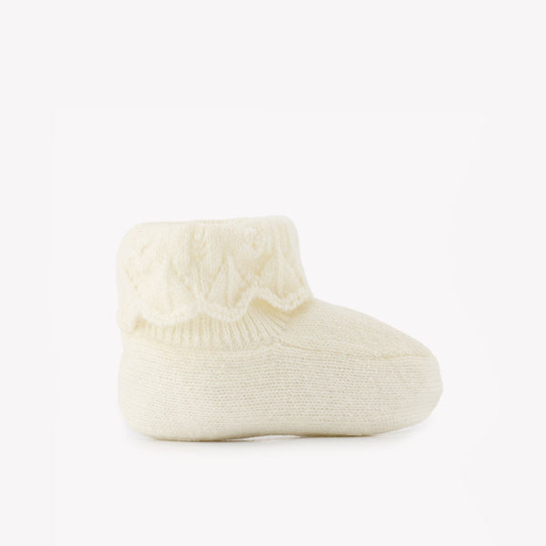 PREMIER TROUSSEAU FILLE CHAUSSONS 4 - Nacre (CB89030)