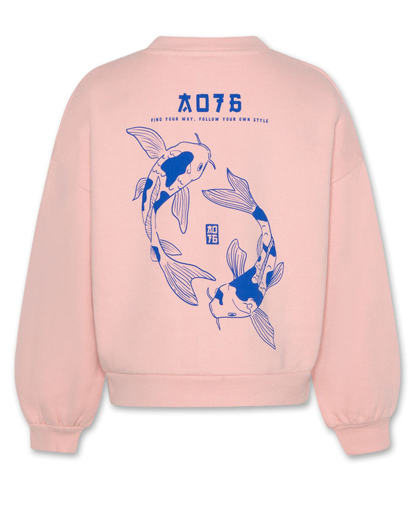 violeta sweater koi - light rosa