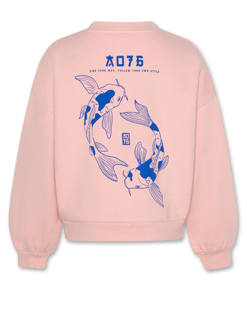 violeta sweater koi - light rosa