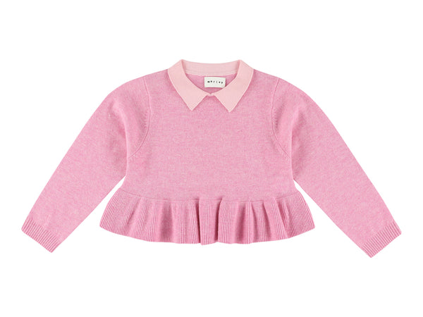 YAM GIRLS PULL - WOOL ROSE