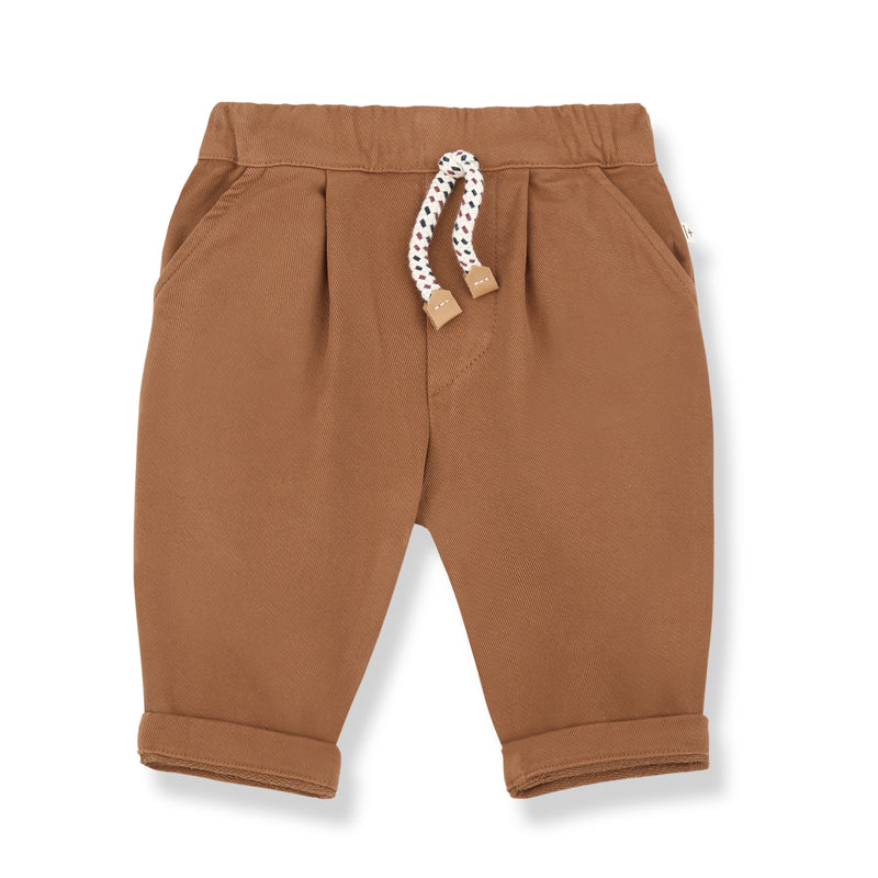 BLAS SOFT TWILL pants - castagna