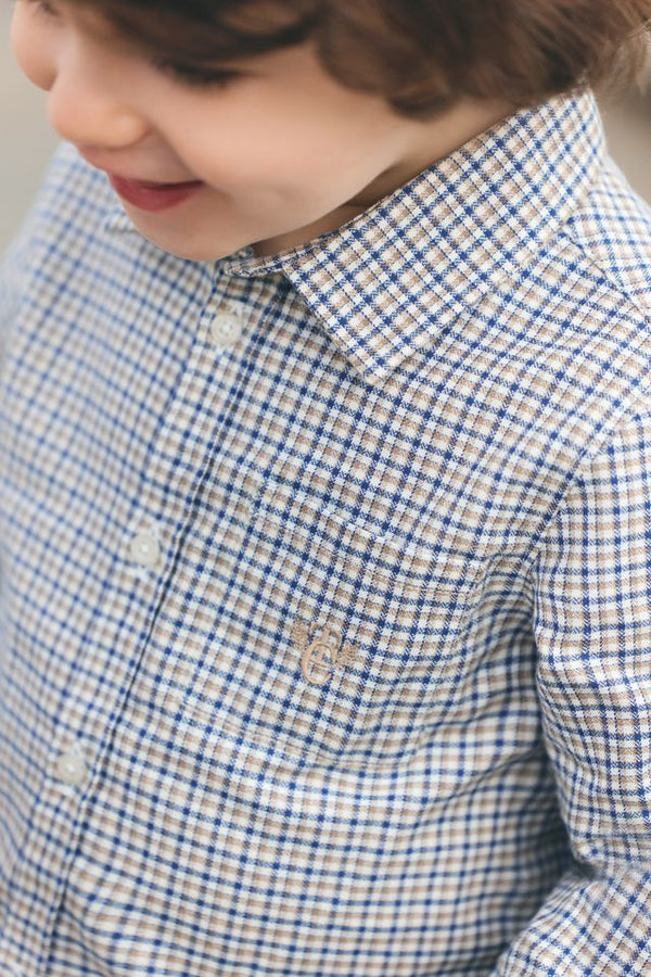 DOUCEUR ALPINE CHEMISE4BIS - Ecorce (CB12063)