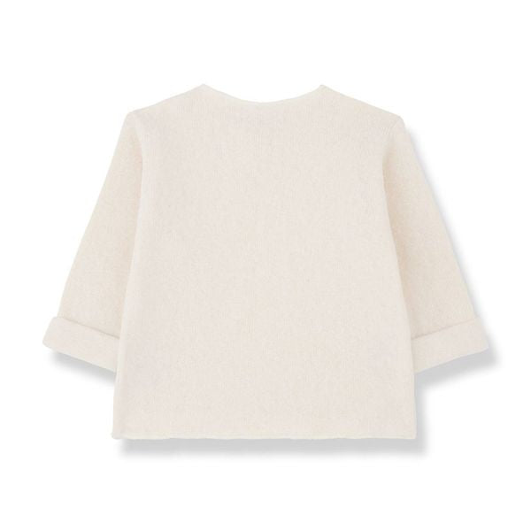 MATHIAS SOFT CAPSULE FLEECE henley t-shirt - ecru
