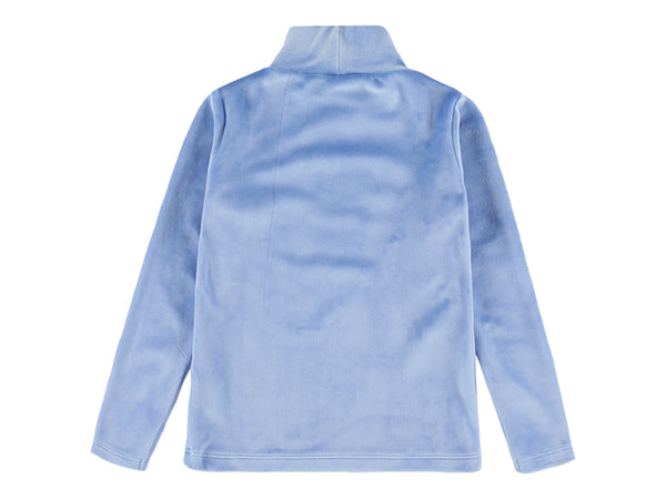 YVY GIRLS VELOURS TURTLENECK - BEY LAVENDER