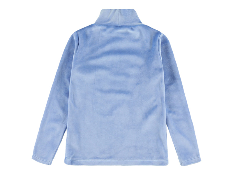 YVY GIRLS VELOURS TURTLENECK - BEY LAVENDER