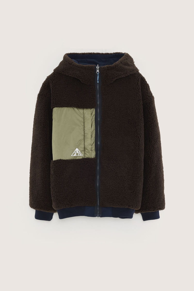 HAMZAH52 P1574 REVERSIBLE JACKET - PARKER