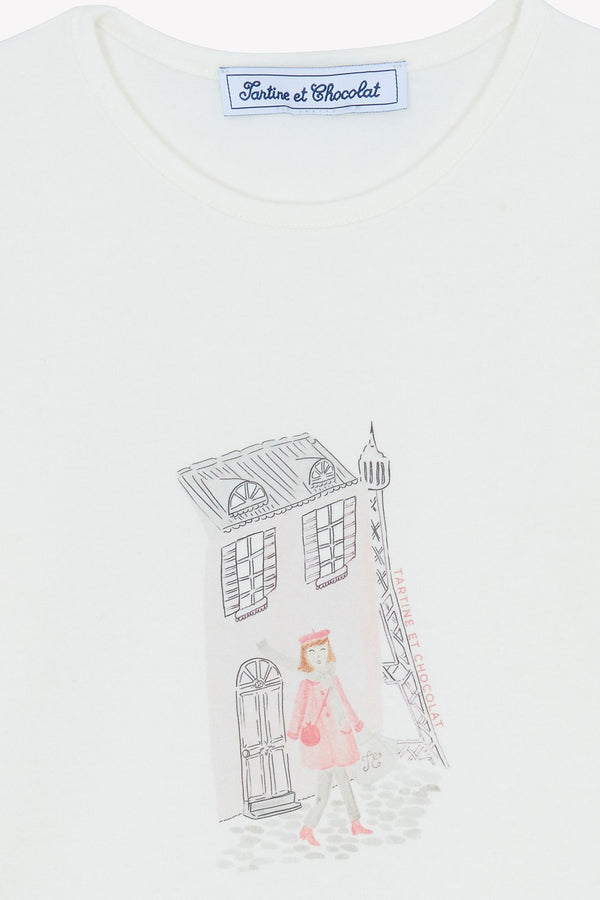 PREPPY WINTER TEE-SHIRT A - Praline (CB10002)