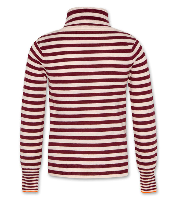 vicky turtle-neck - bordeaux