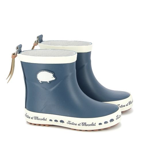 TC WELLY PATCH CAOUTCHOUC - NAVY