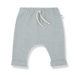 ALAIN SOFT PLAIN FLEECE pants - nuvola (light blue)