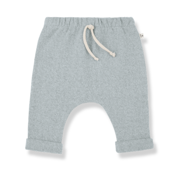 ALAIN SOFT PLAIN FLEECE pants - nuvola (light blue)