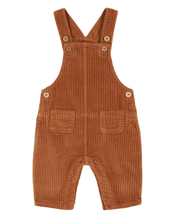 CORDUROY OVERALLS AC017 - PECAN