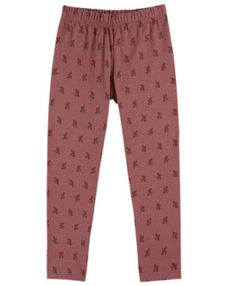 PRINTED LEGGING AC107 - POPPY VIOLINE