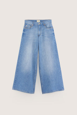 KAE D0498 JEANS - MD BLUE BLEACH