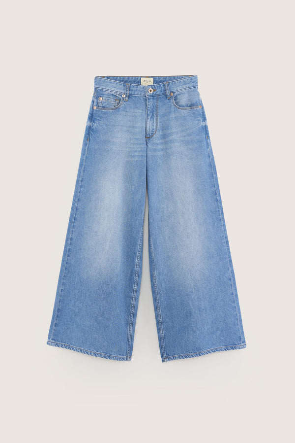 KAE D0498 JEANS - MD BLUE BLEACH
