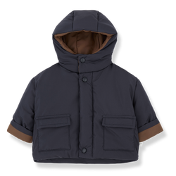 OSKAR BB PADDED MICROFIBER padded jacket - dark-blue
