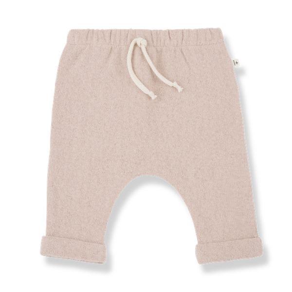 ALAIN SOFT PLAIN FLEECE pants - nude