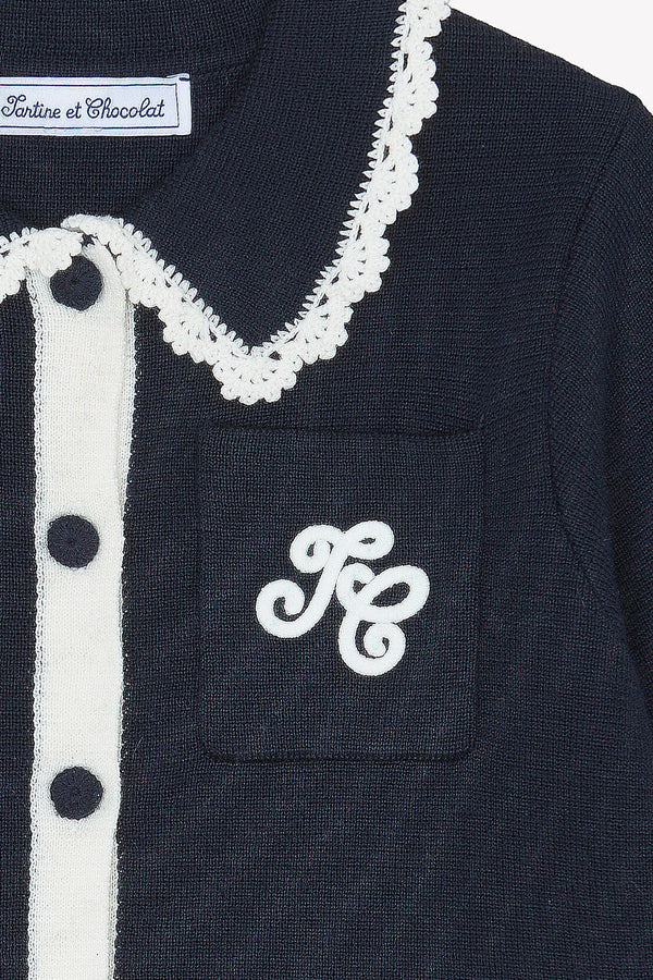 BACK TO SCHOOL F VESTE B - Marine (CB40012)