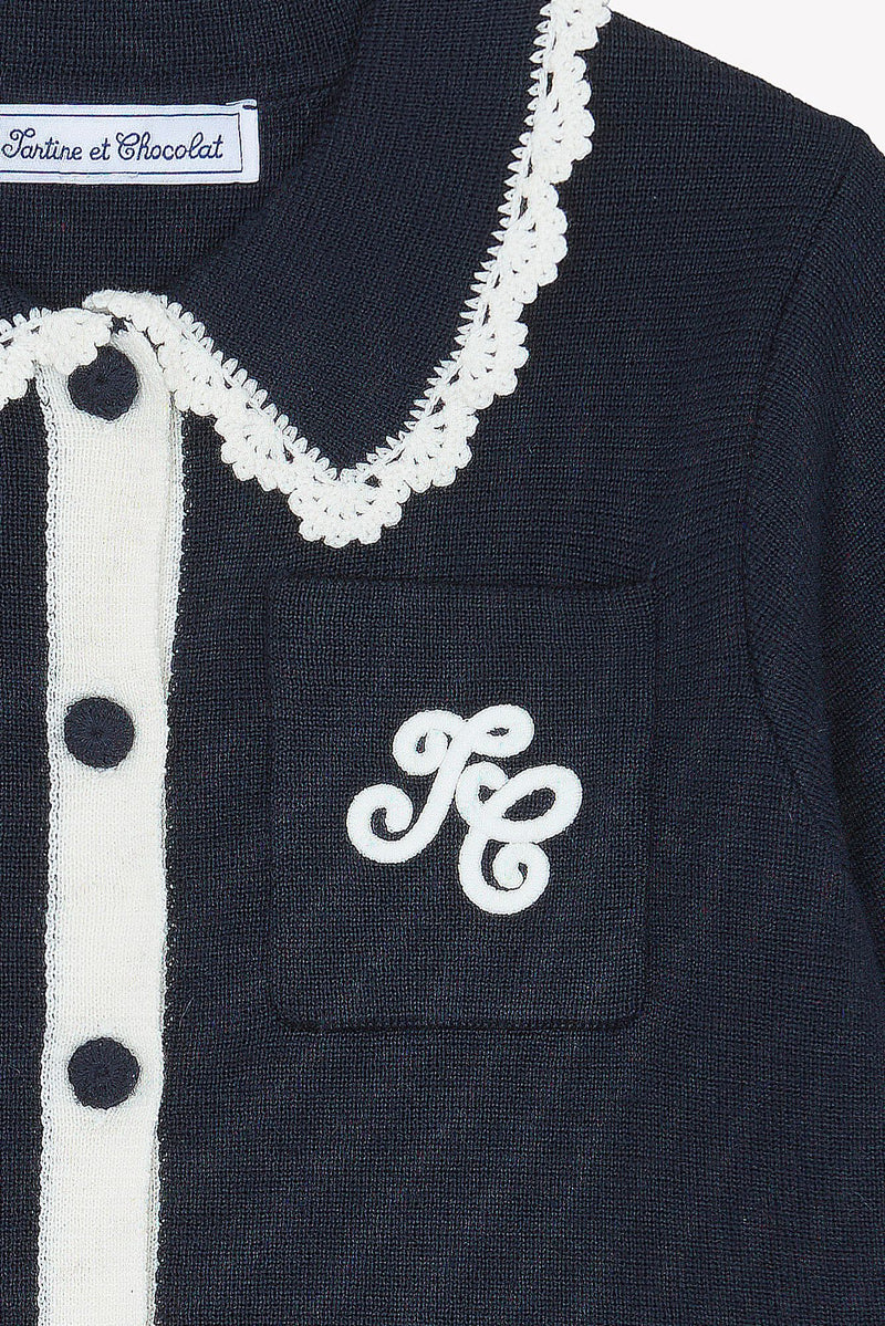 BACK TO SCHOOL F VESTE B - Marine (CB40012)