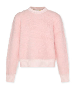 carla c-neck plain - light rosa