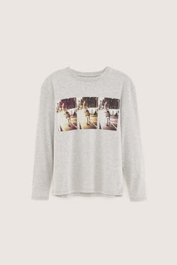 CEMMO T1485 T-SHIRT - H. GREY