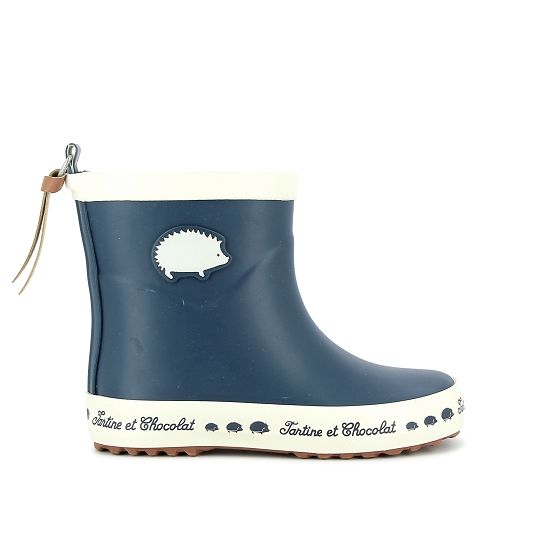 TC WELLY PATCH CAOUTCHOUC - NAVY