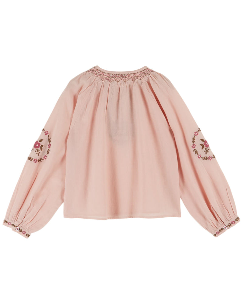 ETHNIC EMBROIDERED BLOUSE AC046 - PEONY