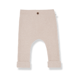 MARTI PLAIN RIB JERSEY leggings - nude (light pink)
