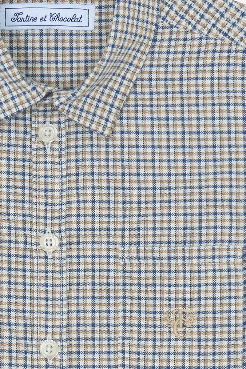 DOUCEUR ALPINE CHEMISE4BIS - Ecorce (CB12063)