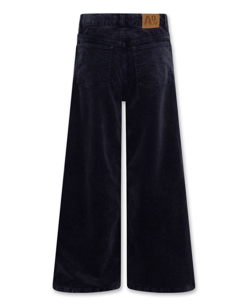 zina cord pants - classic navy