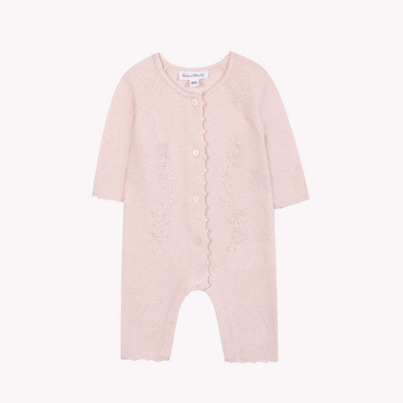 PREMIER TROUSSEAU FILLE COMBILONGUE9 - Rose pâle CB32080