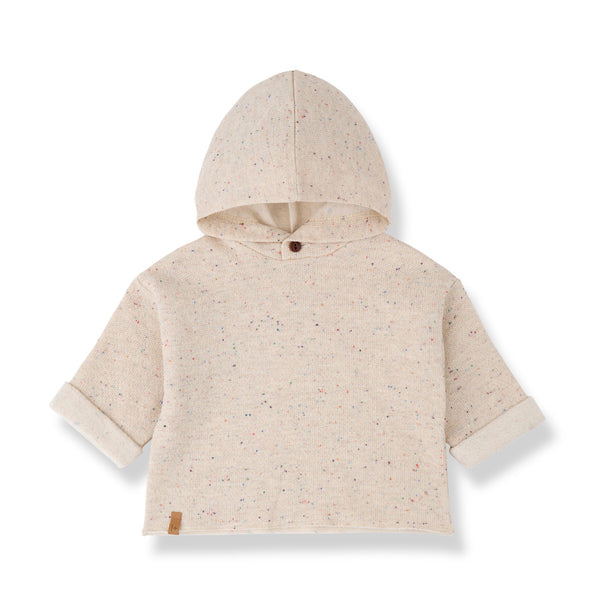 BERNARD BOTONATO FLEECE sweater - rice