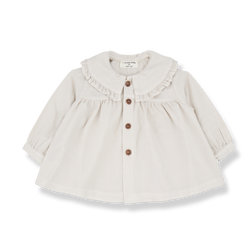 JADE VYELLA collar blouse - rice
