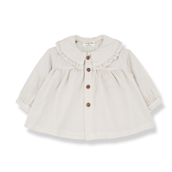 JADE VYELLA collar blouse - rice
